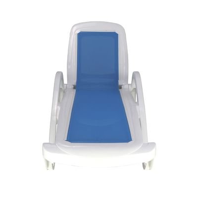 Tramontina Cancún Blue Polypropylene Sunlounger-Blue - Image 3