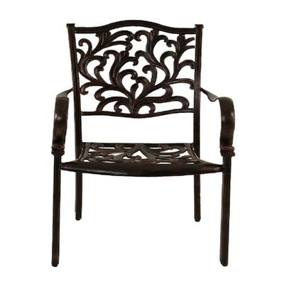 Arm Chair -Santorini Style-60x62x92Cm-Aluminum-1Year - Image 3