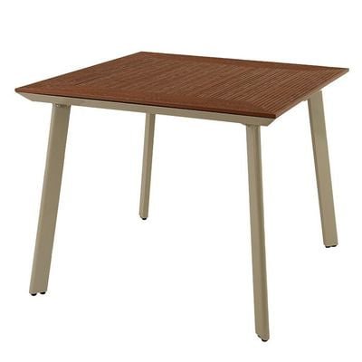Schondor-4-Seater Table -Dusseldorf Style-91×91×74CM-Aluminum-1Year