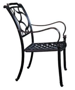 Armchair- Moscow Style- 63*63*91Cm-Aluminum-1 Year