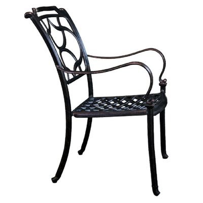 Armchair- Moscow Style- 63*63*91Cm-Aluminum-1 Year