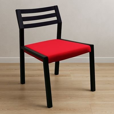 Armless Chair-Paris Style-60x62x83Cm-Aluminum-1Year - Image 2