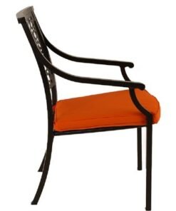 Arm Chair -Venice Style-60x60x91Cm-Aluminum-1Year - Image 3