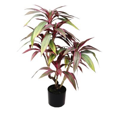 Artificial Cordyline Fruticosa Plant 90 Cm - Image 3