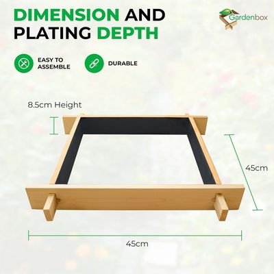 Enthusiast 1.6 x 1.6 foot gardenbed - Image 3