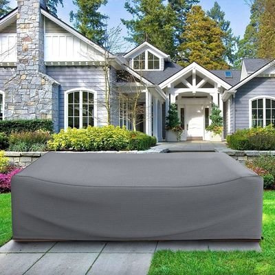 Protection Cover for Loren 5-Seater Sofa Set - L320 x W220 x H80cm - Grey - Image 3