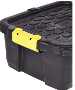 Strata, Made In Uk, 24 Litres Heavy Duty Outdoor Storage Box, 50L X 40W 20H cm - HTC-STR-755 - Image 3