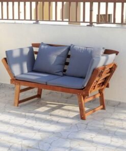 Alternative view of Solid Acacia Wood Chair Outdoor