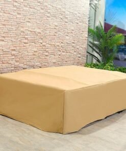 Alternative view of Outdoor Protection Cover for Aldrin Sofa Set - 5 Seater - L270 x W170 x H70cm - Beige