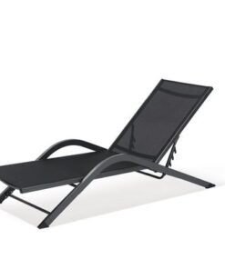 Sun lounger- V shape/770527Model-196×60×88CM-Aluminum - Image 3