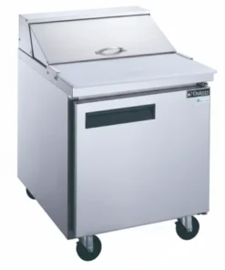 1-Door Food Prep Table Refrigerator SS DSP29-8-S1