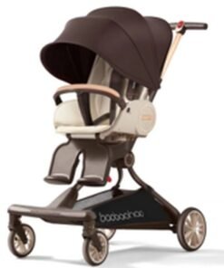baobaohao New Model Lightweight Travel Stroller with High-View Canopy V9-Coffee