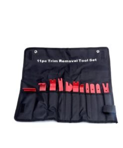 ABBASALI 11Pc Auto Trim Door Panel Window Molding Upholstery Fastener Clip Removal Tool Kit