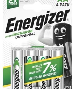 Energizer Recharge Universal AA Rechargeable Multipurpose Battery