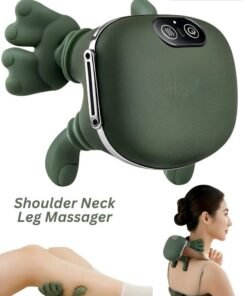 Houmt Shoulder Massager Bionic 4D Neck Massager with Heat Rechargeable Deep Tissue Kneading Massage Simulated Hand Neck Legs and Back Massager for Women Men