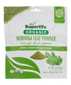 SuperLife  Organic Moringa Leaf Powder Superfood No Added Fillers, Flavors Or Sweeteners 200 Gm