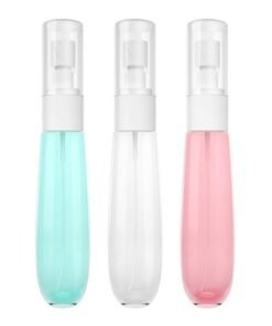 TINSICO Refillable Bottles for Toiletries, Travel Shampoo Bottle Set, Travel Toiletry Bottles, Small Bottles for Travel Leakproof Mini Travel Essentials- 60ml (Pack OF 3)