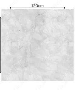 Breccia Bianco 120x120cm 09mm – Glossy