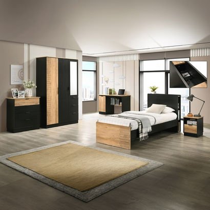 Jordan 3-Piece Single Bedroom Package