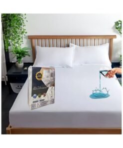 MEKITON Queen Size -  Premium Mattress Protector - Queen Size 180x200+30CM - 100% Waterproof, Hypoallergenic, Bed Bug Proof, Soft & Noiseless, Breathable Fitted Mattress Cover with 30CM Deep Pocket
