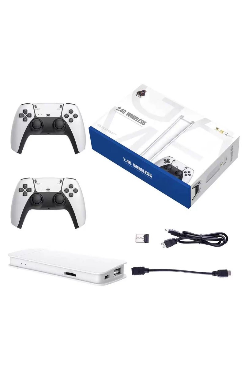 TNGames M15 Retro/M15 PLUS Dual Wireless Gaming Console 2.4G HDMI HD Handheld | 20,000+ Classic Games | 4K Ultra HD Output | Wireless Dual-Player | Portable Plug-and-Play