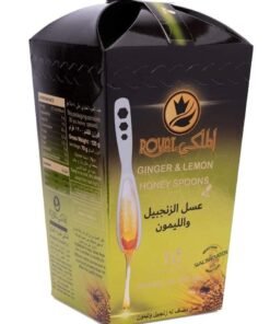 Al Malaky Royal Natural Pure Ginger And Lemon Honey 10 Spoon