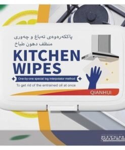 MOMENT Kitchen Cleaning Wet Wipes 1 Pack - 80 Count, Cleaning Wet Wipes For Kitchen, Oven, Powerful Cleaning & Strong Oil Removal Safe on Skin_Lemon