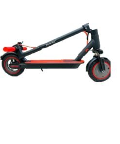 Winner Sky Electric Scooter Speed 35 KM Front Side Suspension Motor 350W with Bluetooth Off Road Tyre and Light Red