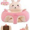 Baby Support Seat Sofa,Baby Learning Sitting Chair, Baby Sitting Support Seat Sofa,aby Sit Up Chair Back Head Protector Baby Bouncer Infants Floor Seats