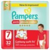 Pampers Premium Care Size 7 Extra Large Super Saver Pants Pack 32 Count