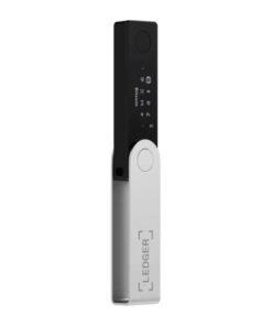Ledger Nano X Hardware Wallet | Safest Crypto & NFT Cold Storage, Big Screen + Wireless Bluetooth & Type-C Connectivity, 5500+ Assets & Coins Supported, for iOS & Android, MacOS & Windows - Black