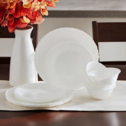 Feston 12-Piece Opal Dinner Set - Serves 4