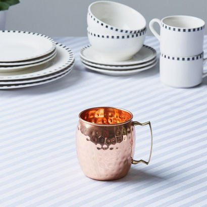 Essence Copper Mule Mug with Hammered Finish - 400...