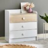 Vanilla 3-Drawer Young Dresser without Mirror