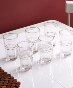 Plaza Rock Glass - Set of 6