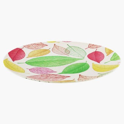 Bamboo Fiber Leaf Side Plate - 20 cm