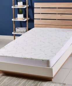Bamboo Waterproof Twin Mattress Protector - 120x20...