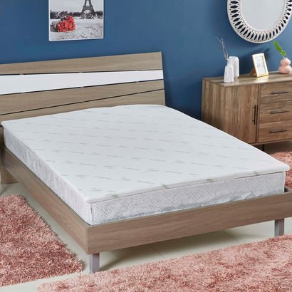 Comfort Bamboo Memory Foam Queen Size Mattress Top...