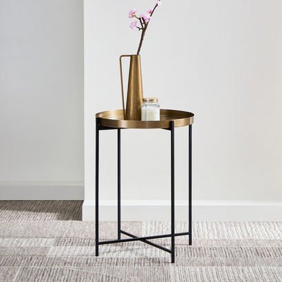 Cavon Masai Brass Folding Table