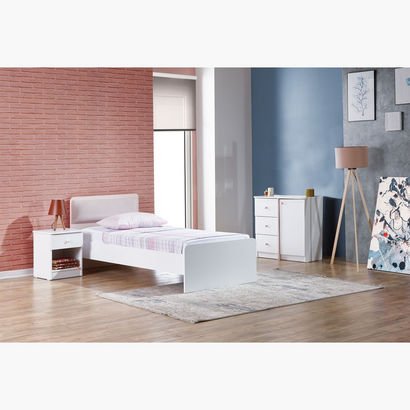 Jill 3-Piece Single Bedroom Set - 90x200 cm