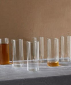 Borosil 6-Piece Vision Elegance Glass Set - 270 ml