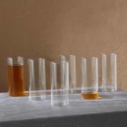 Borosil 6-Piece Vision Elegance Glass Set - 270 ml