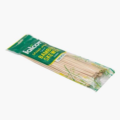 Falcon 100-Piece Bamboo Skewers Set - 20.3 cm