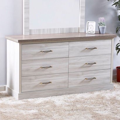 Angelic 6-Drawer Master Dresser without Mirror