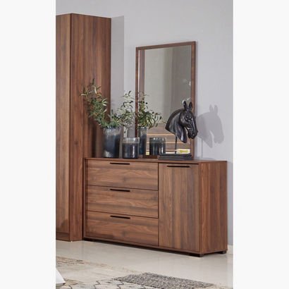 Patara 3-Drawer 1-Door Master Dresser without Mirr...