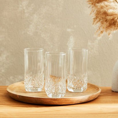 Luminarc 3-Piece Brighton High Ball Tumbler Set - ...