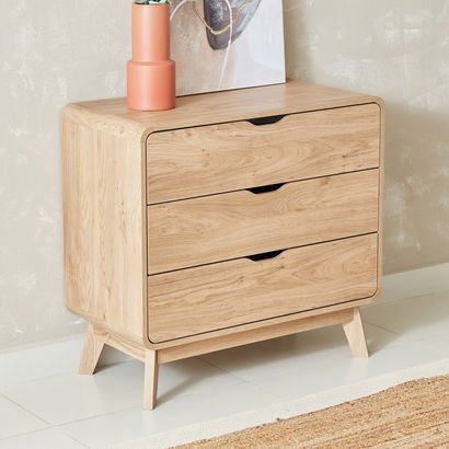 Nordica 3-Drawer Young Dresser without Mirror