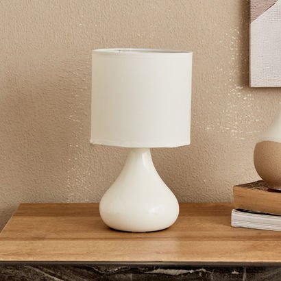 Clarc Ceramic Table Lamp - 14x14x23 cm