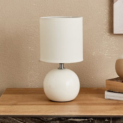 Clarc Ceramic Table Lamp - 13x13x24 cm