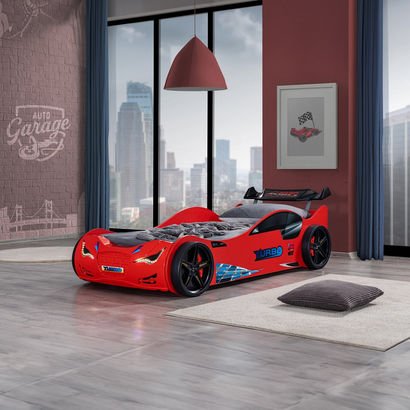 Vanilla Turbo Single Car Bed - 90x190 cm